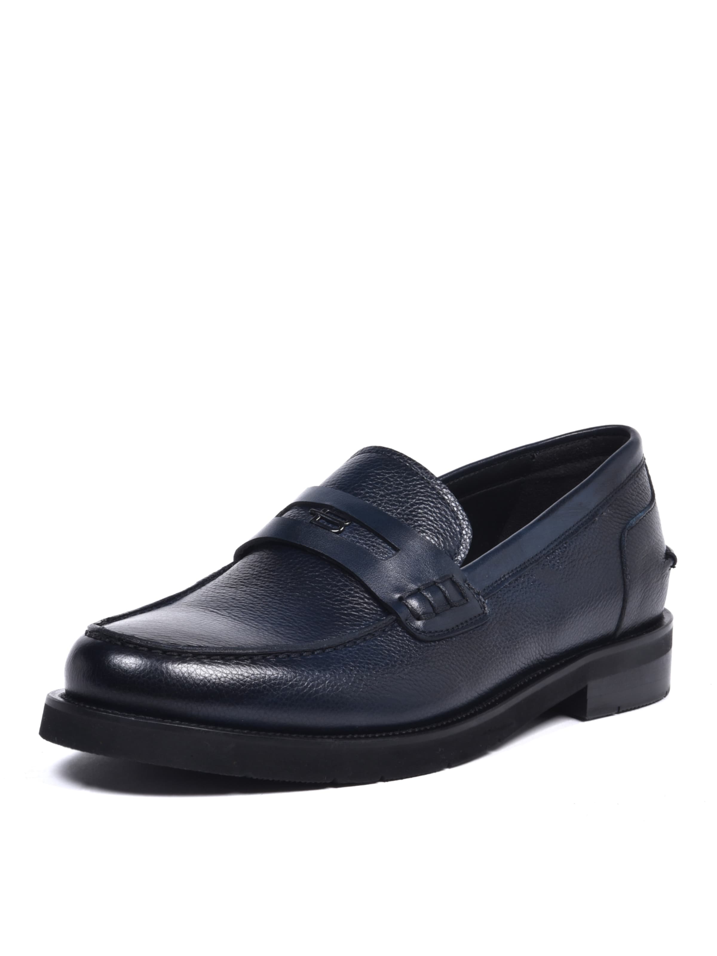 BALDININI Slip-ons in Blue: front