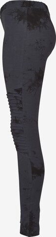 Urban Classics Skinny Leggings in Blauw