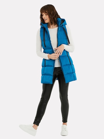 Gilet 'Vinyard' Threadbare en bleu