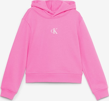 Calvin Klein JeansSweater majica - roza boja: prednji dio