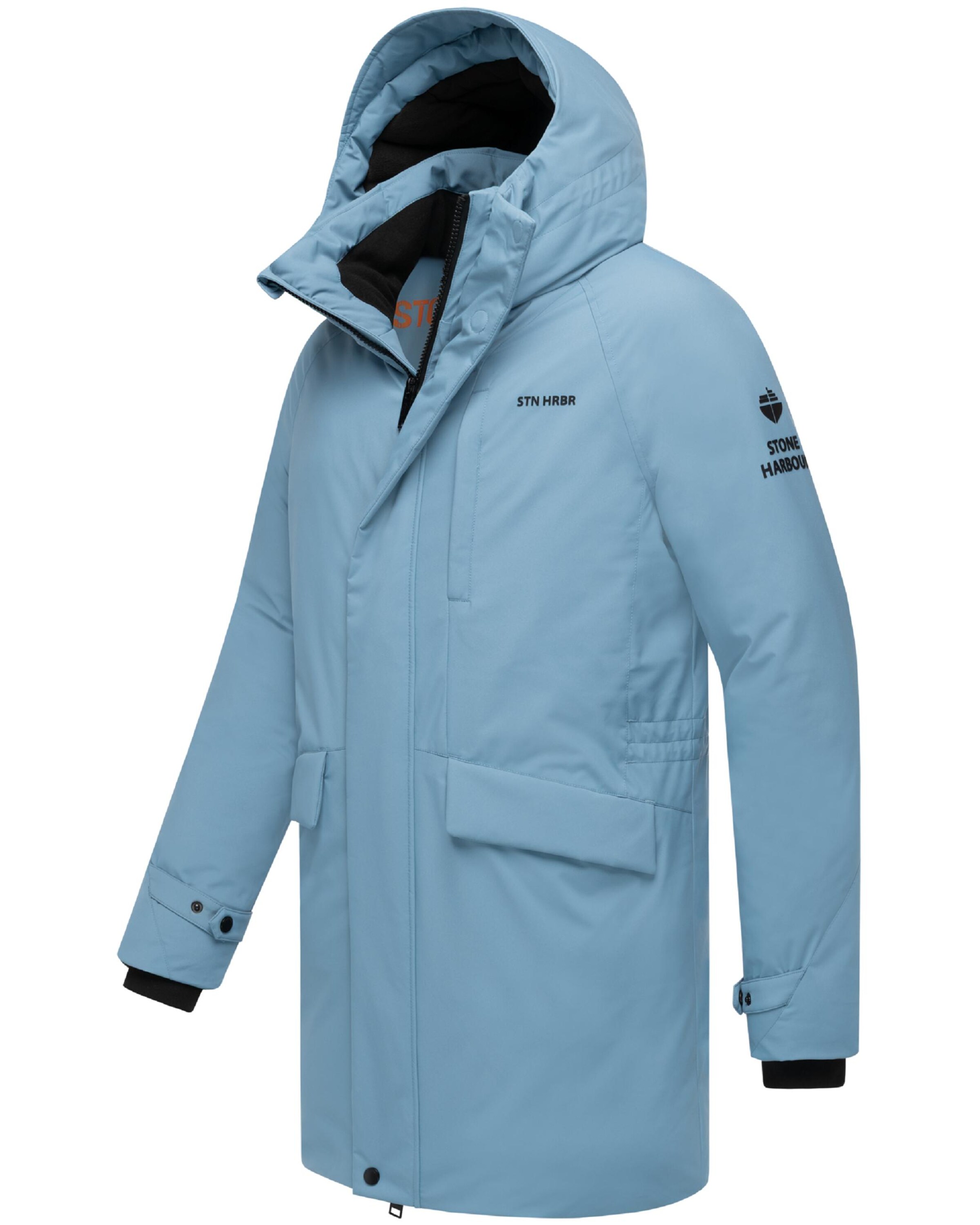 STONE HARBOUR Winterjas 'Emriis XX' in Blauw