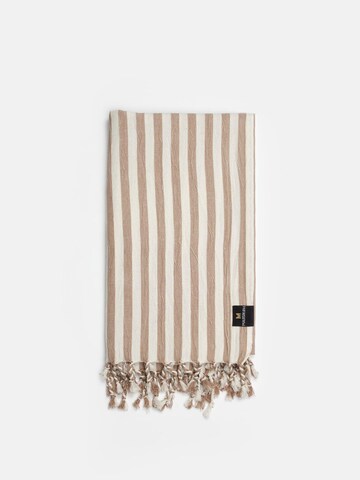 MARSIKOH Beach Towel 'Regal' in Brown: front