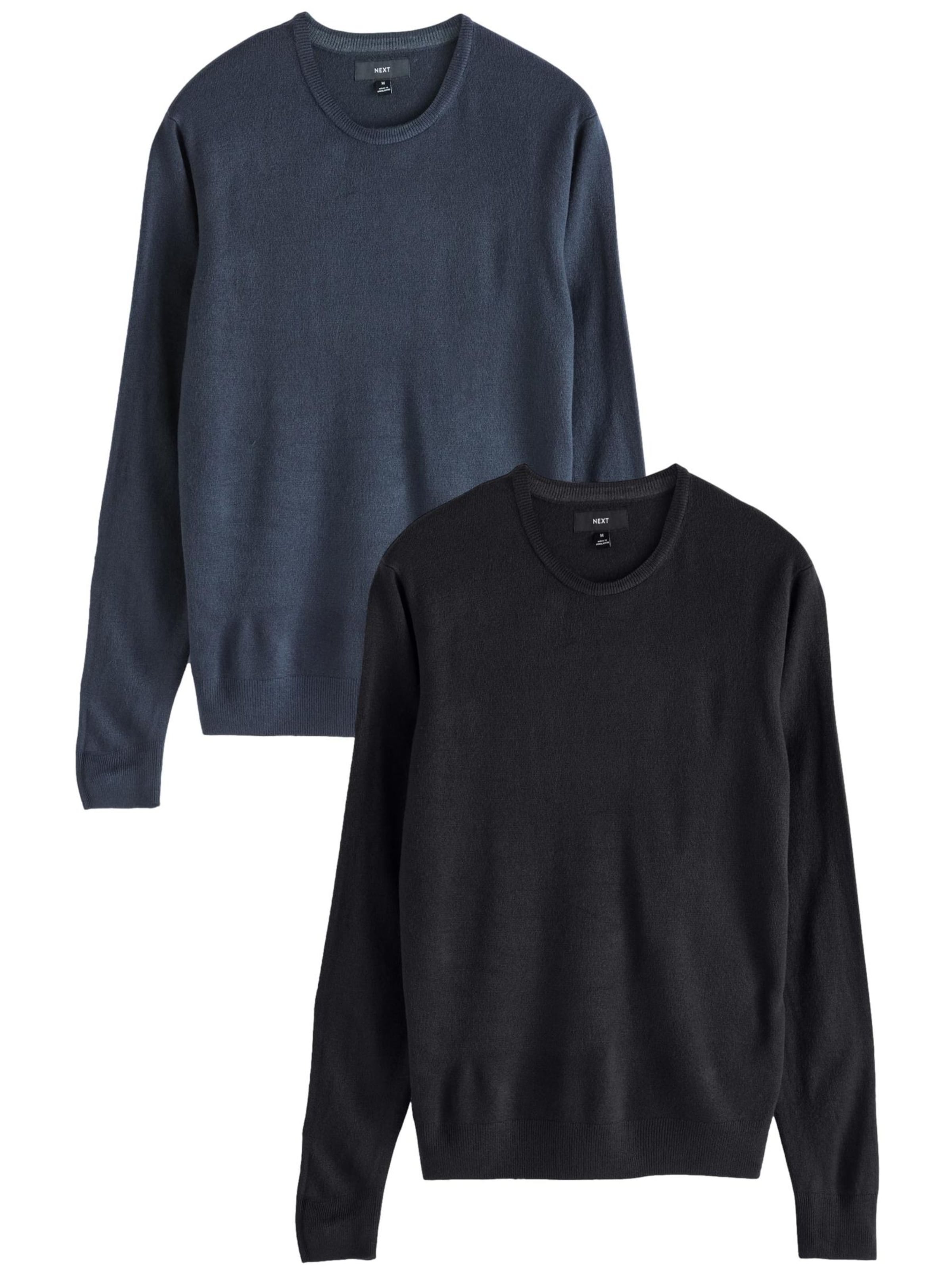 Next Пуловер в синьо: отпред