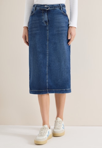 CECIL Rock in Blau: Vorderseite