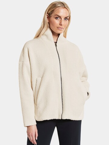 Didriksons Fleece Jacket 'Eira' in White: front