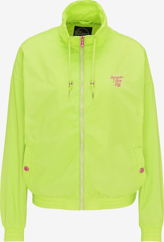 WEGENER Between-Season Jacket in Green: front