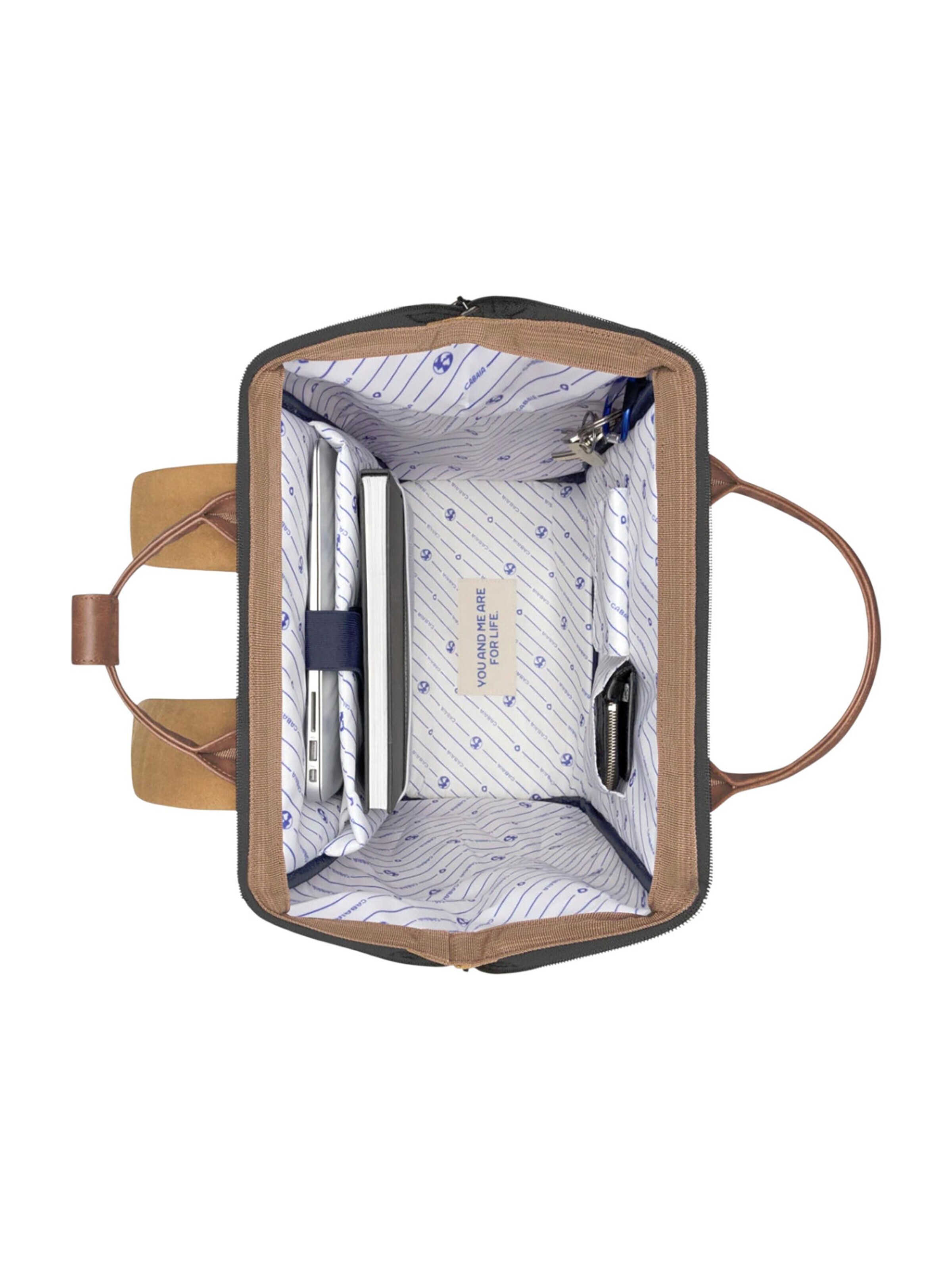 Cabaia Backpack 'Colombo L' in Brown