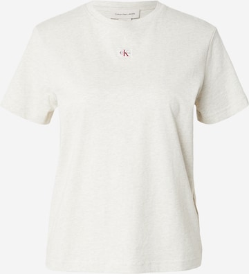 pelēks Calvin Klein Jeans T-Krekls: no priekšpuses