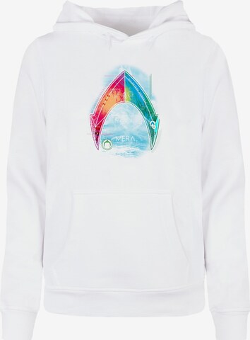 Sweat-shirt 'Aquaman - Mera' ABSOLUTE CULT en blanc : devant