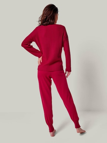 YOU LOOK PERFECT Sweater 'BLOSSOM' in Red