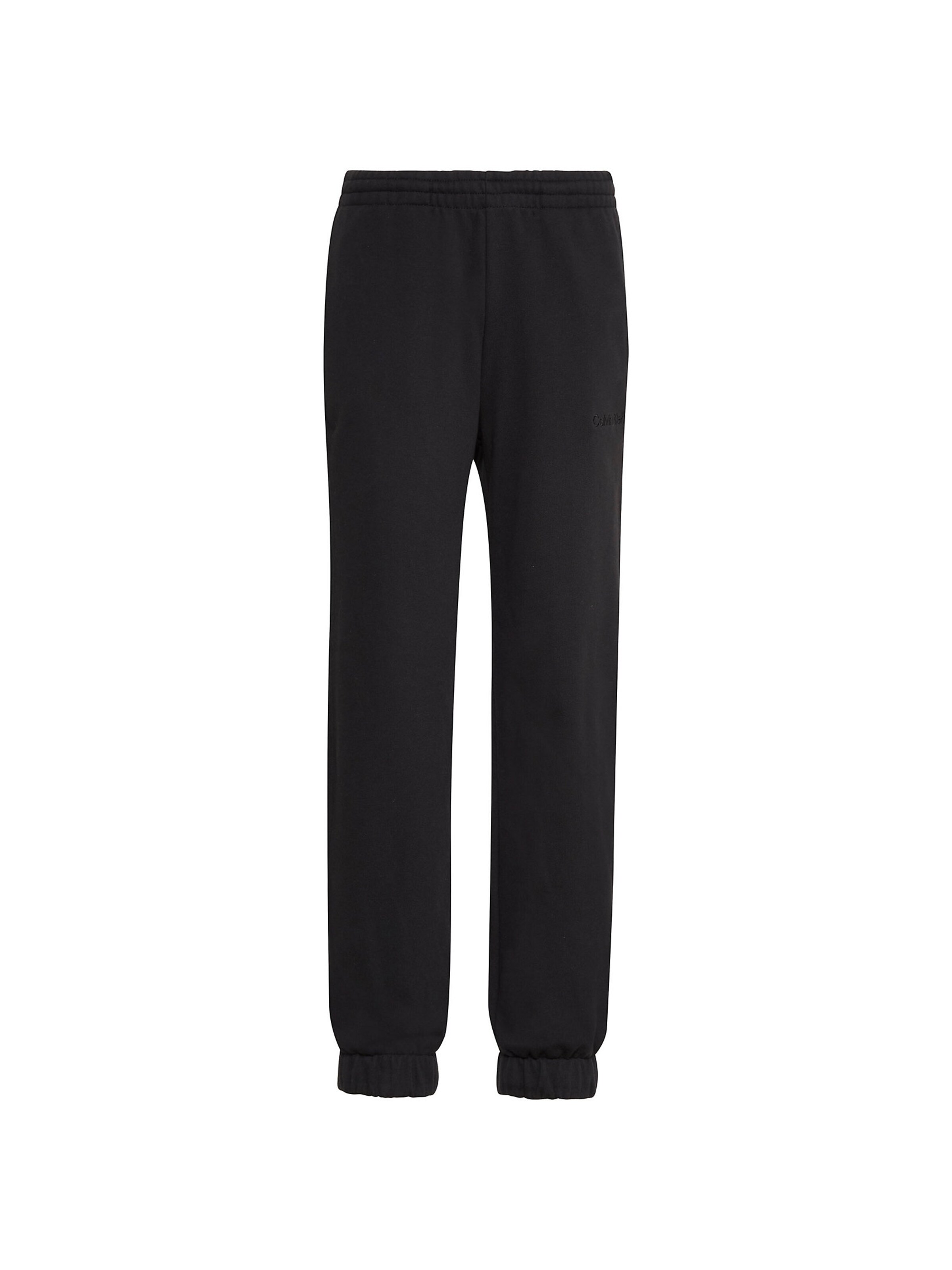 Regular Pantalon Calvin Klein en noir : devant