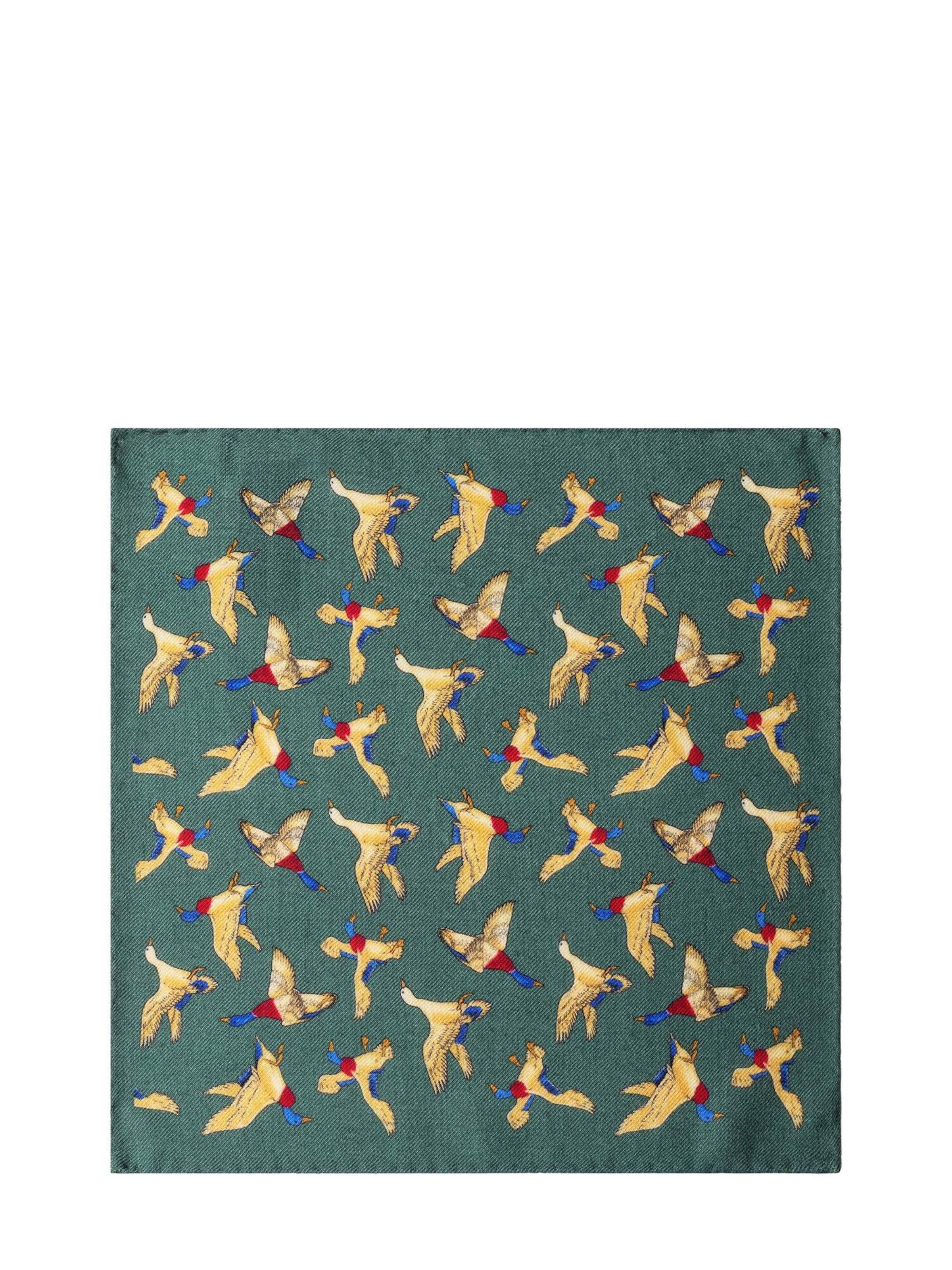 Hackett London Shawl in Green