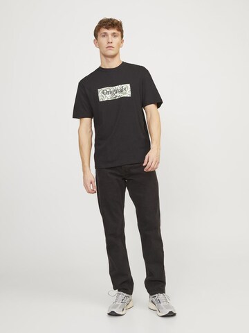 JACK & JONES T-Shirt 'Lafayette' in Schwarz