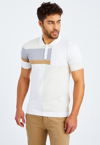 Leif Nelson Shirt in Wit: voorkant