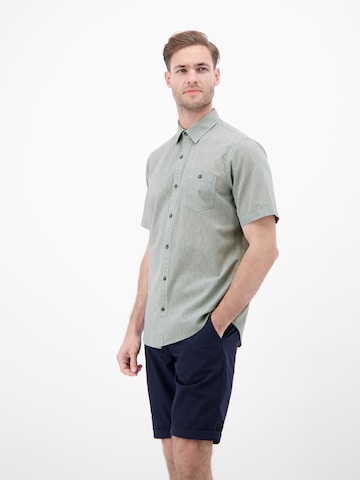 LERROS Regular fit Button Up Shirt in Grey