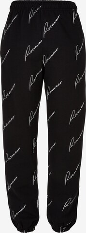 Effilé Pantalon 'Miami' ROCAWEAR en noir : devant