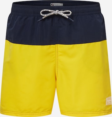 Pepe Jeans Board Shorts 'ROBIN' in Yellow: front