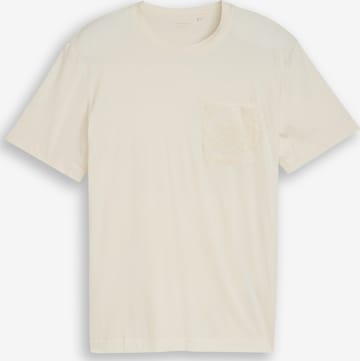 TOM TAILOR T-Shirt in Weiß: Vorderseite