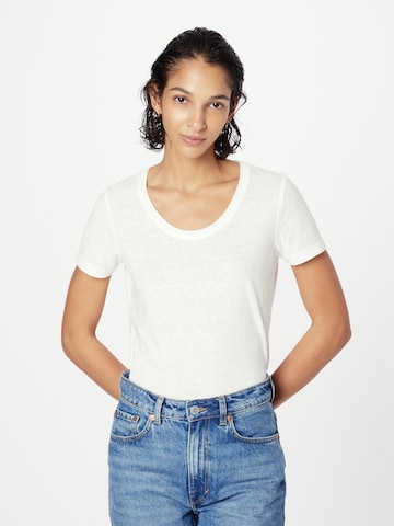 T-shirt s.Oliver en beige : devant