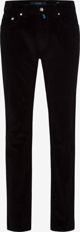 PIERRE CARDIN Regular Broek 'Lyon' in Zwart: voorkant