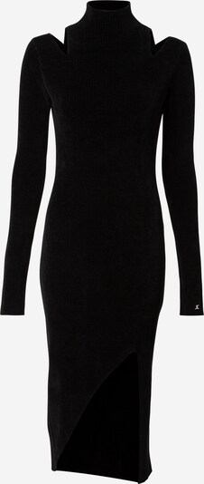 Just Cavalli Stickad klänning i svart, Produktvy