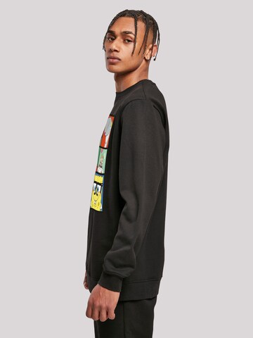 F4NT4STIC Sweatshirt 'Spongebob ' in Black
