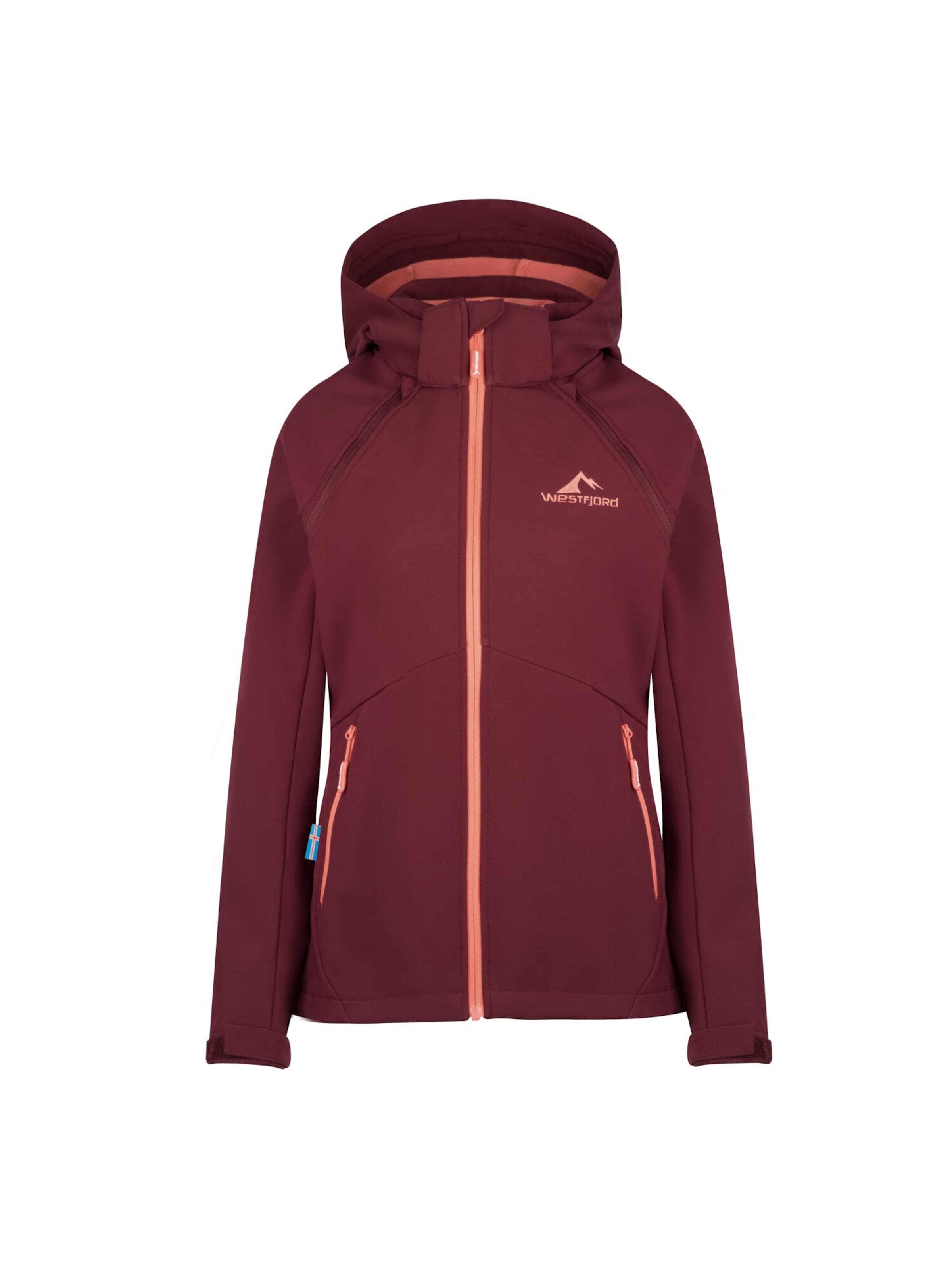 WESTFJORD Outdoor Jacket in Brown: front