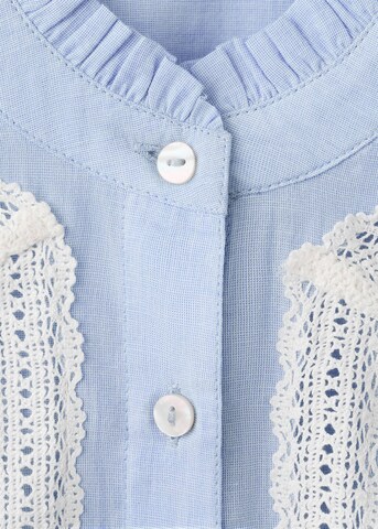 MANGO Blouse 'Leonine' in Blue