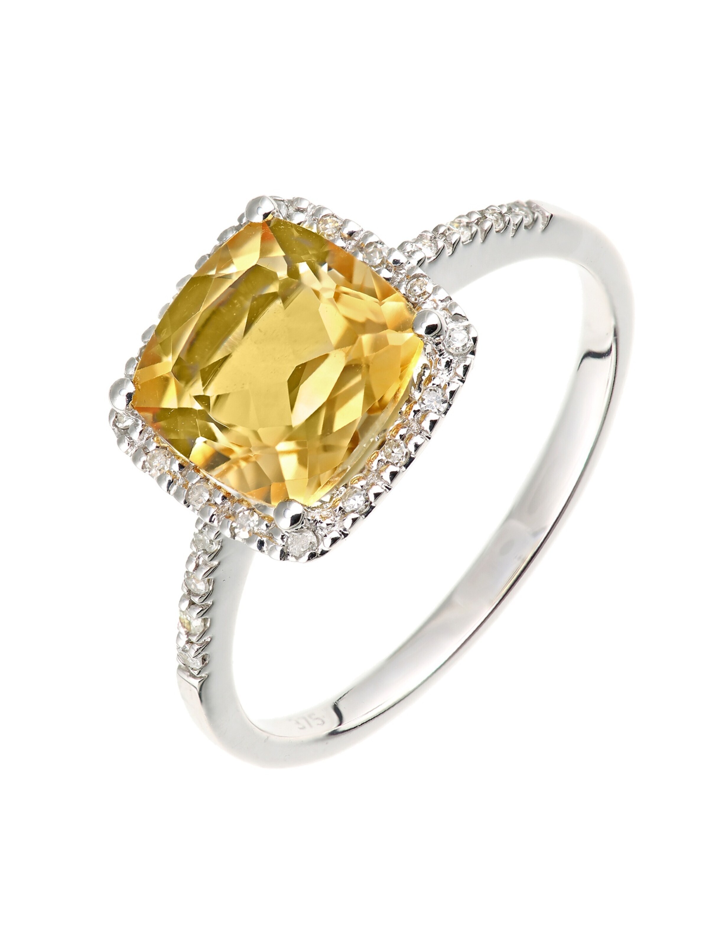DIAMANT LETERNEL Ring‌ in Silber: Vorderseite