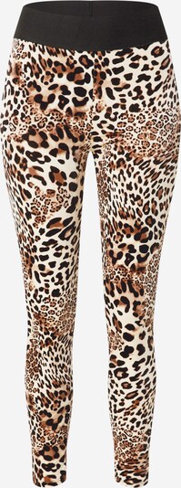Zwillingsherz Leggings 'Leo' in beige / brown / black / white, Item view