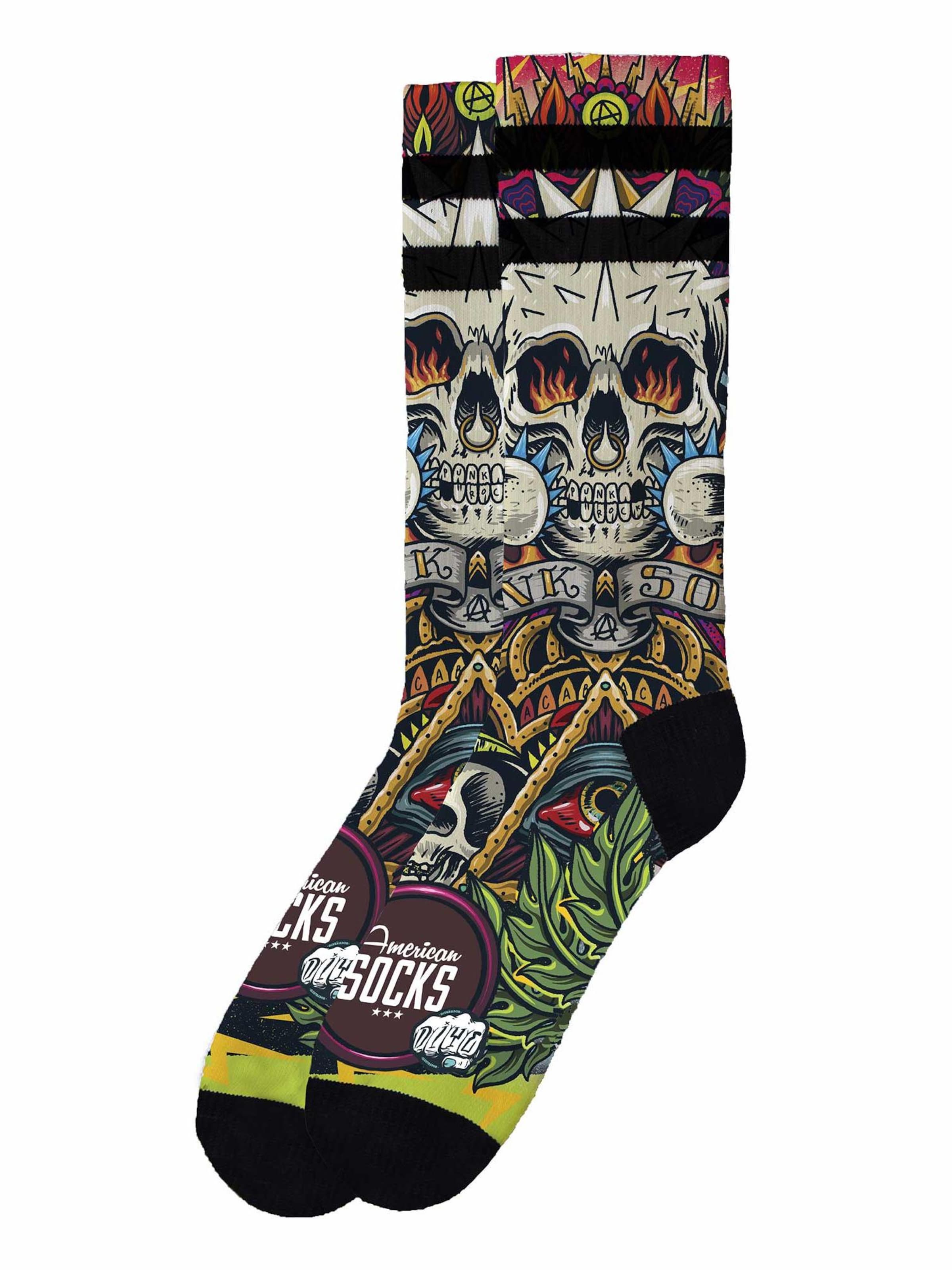 American Socks Socken 'Moshpit'‌‌‌‌‌‌‌‌ in Lila: Vorderseite