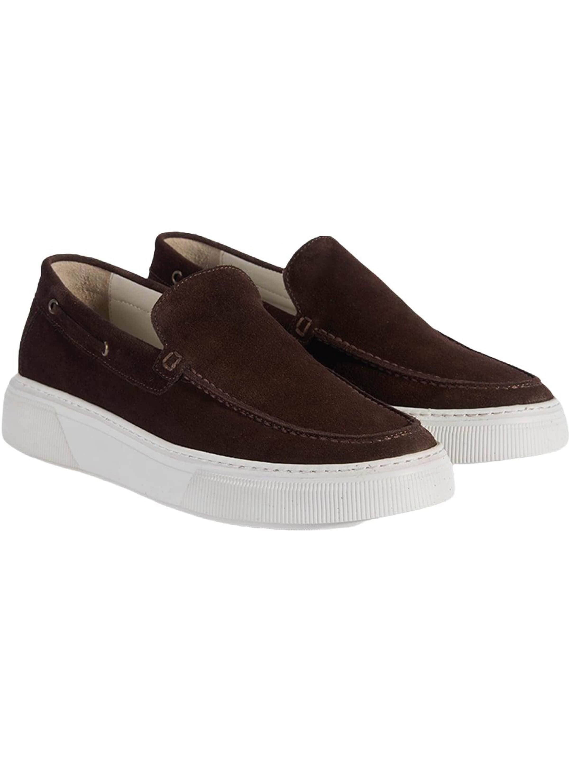 Chaussure basse 'Beleg' Desa en marron : devant