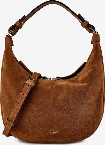 Sac bandoulière 'Nana ' ABRO en marron : devant