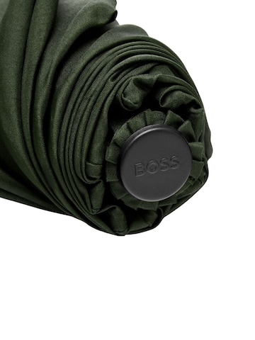 BOSS Paraplu 'Pocket umbrella Varsity' in Zwart