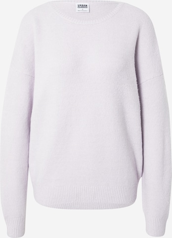 Pullover 'Chunky Fluffy' di Urban Classics in lilla: frontale