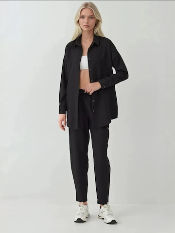 Bigdart - Calças de fato em preto: frente