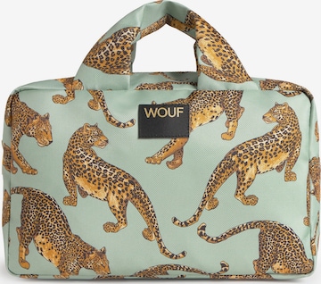 Trousses de toilette 'Daily' Wouf en vert : devant