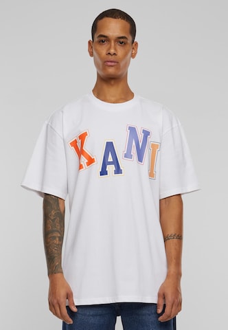 Karl Kani - Camisa em branco: frente