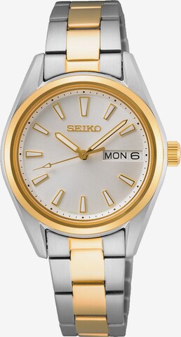 SEIKO Analog Watch in Gold: front