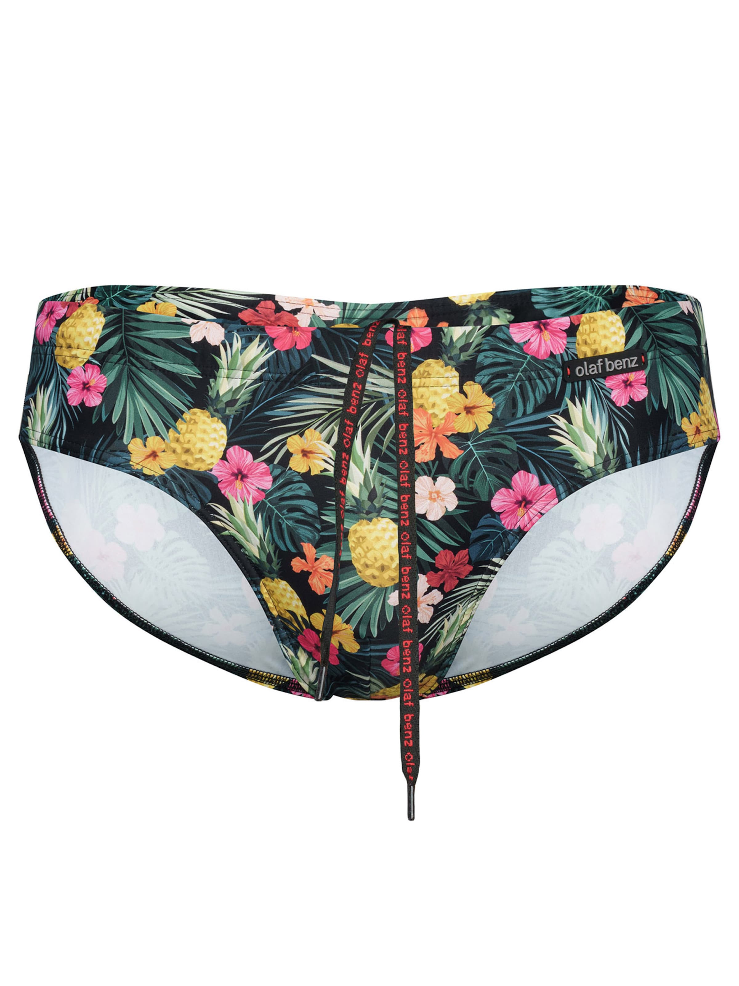 Olaf Benz Bathing trunks ' BLU2553 Beachbrief ' in Green