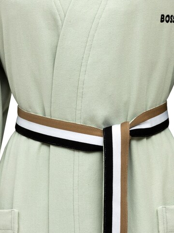 BOSS Home Long Bathrobe 'BLINEA' in Green