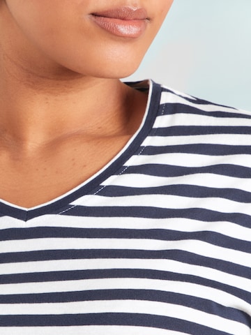 Ulla Popken Majica | modra barva