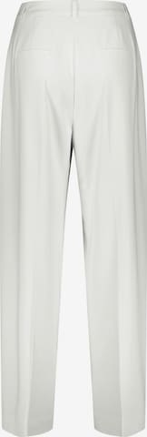 TAIFUN Wide leg Pleat-Front Pants in White