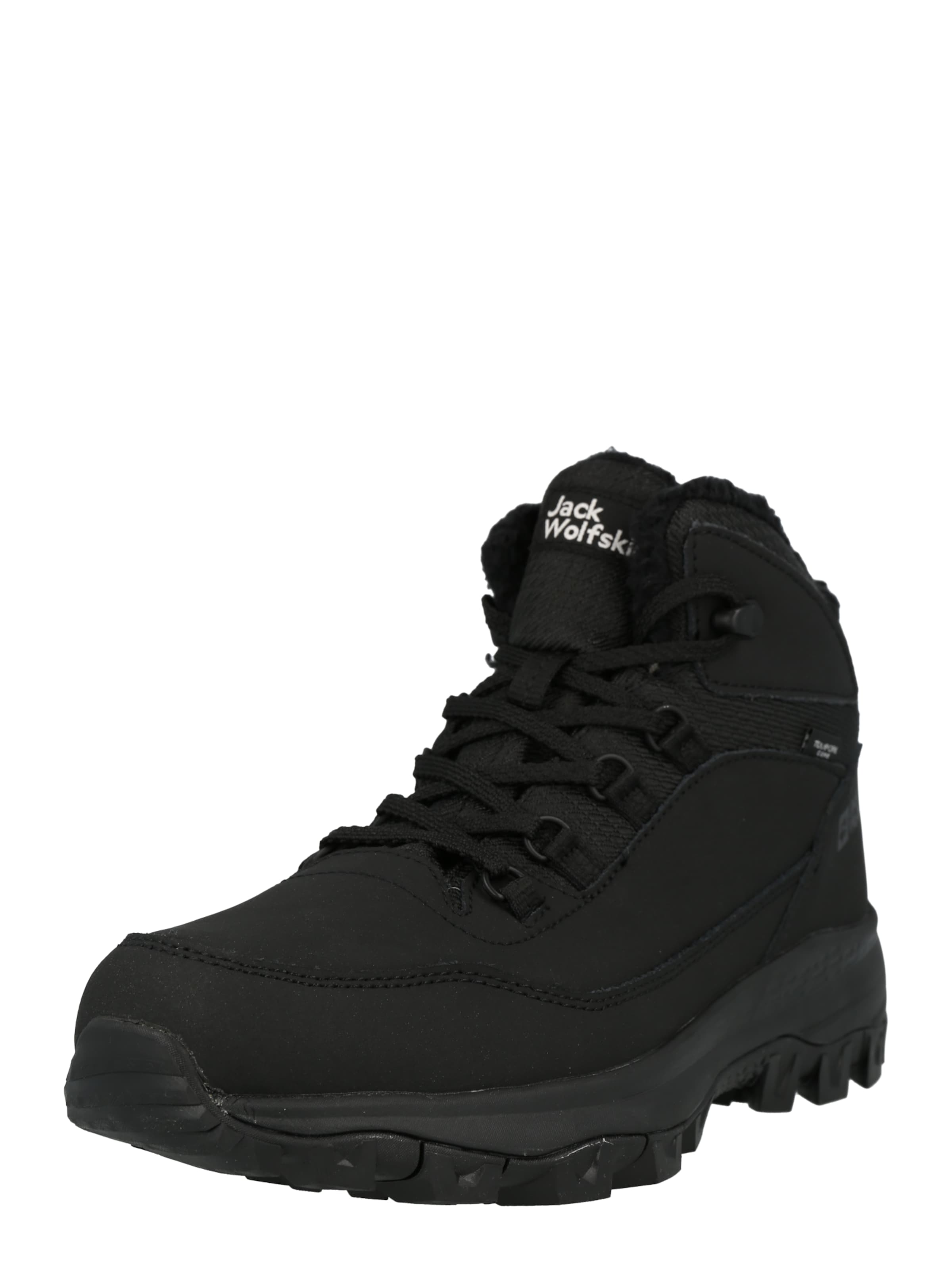 Botine 'Everquest' de la JACK WOLFSKIN pe negru: față