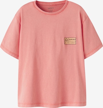 NAME IT Shirt 'NKMFANDEL' in Orange: front