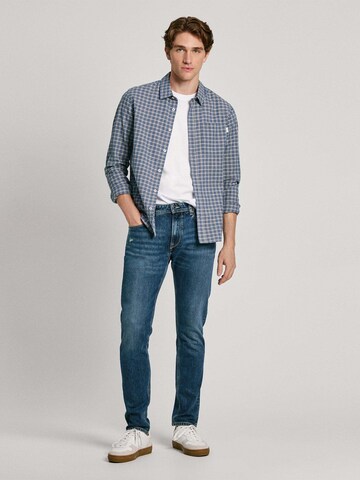 Pepe Jeans Tapered Jeans in Blau