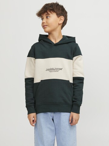 Jack & Jones Junior Sweatshirt in Green: front