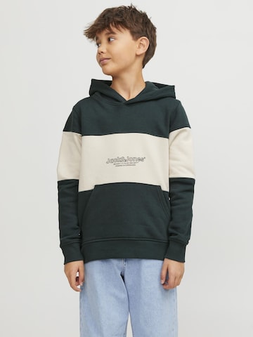 Sweat Jack & Jones Junior en vert : devant