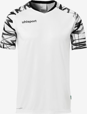 UHLSPORT Funktionsshirt in Weiß: Vorderseite