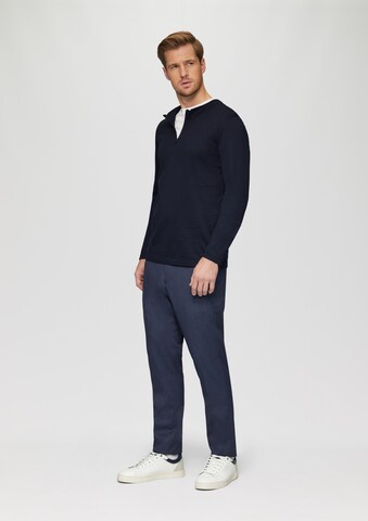 T-Shirt s.Oliver BLACK LABEL en bleu